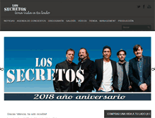 Tablet Screenshot of los-secretos.net